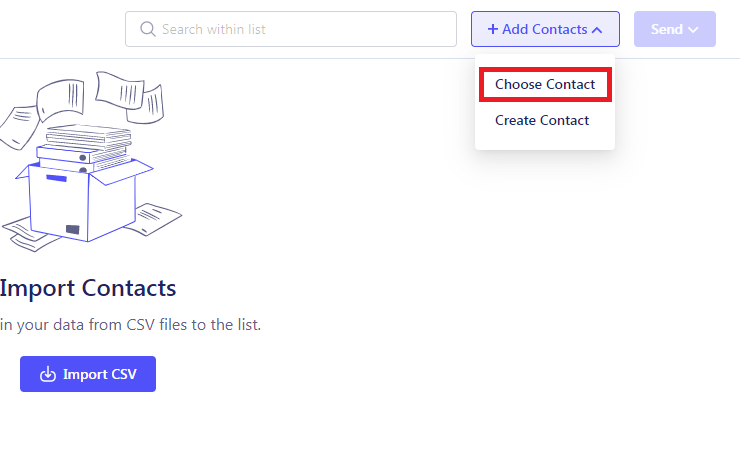 Creating a List by Selecting Records on ZEPIC
