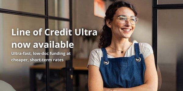 Line of Credit Ultra now available, ultra-fast, low-doc funding at cheaper, short-term rates