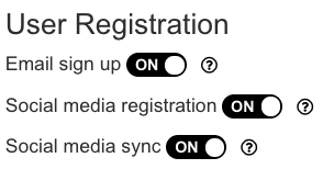 A group of black and white buttons AI-generated content may be incorrect.
