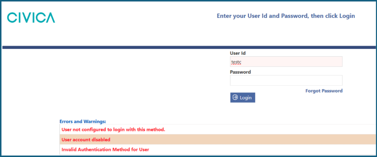 A screenshot of a login screen AI-generated content may be incorrect.