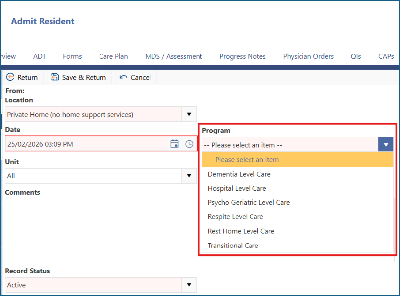 A screenshot of a medical program AI-generated content may be incorrect.