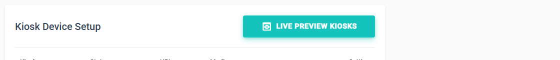 Live Preview button close-up in card header