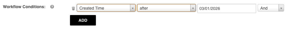 Date value calendar selector