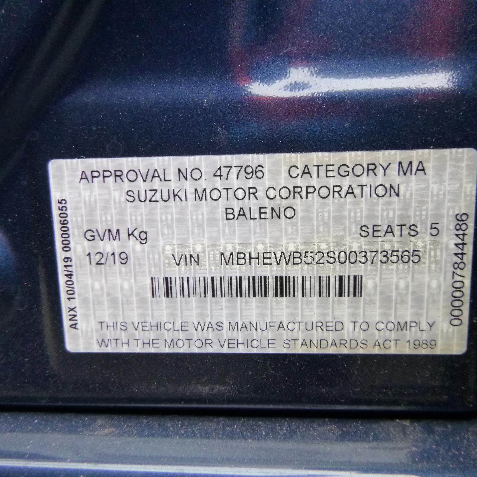 View Auto part Heater/Ac Controls Suzuki Baleno 2019