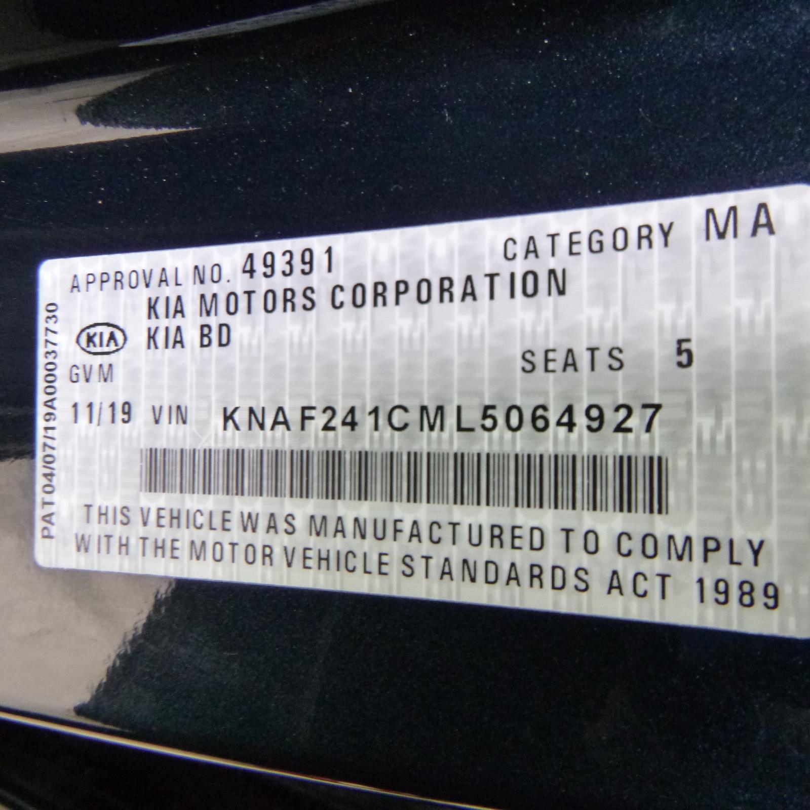 View Auto part Abs Sensor Kia Cerato 2019
