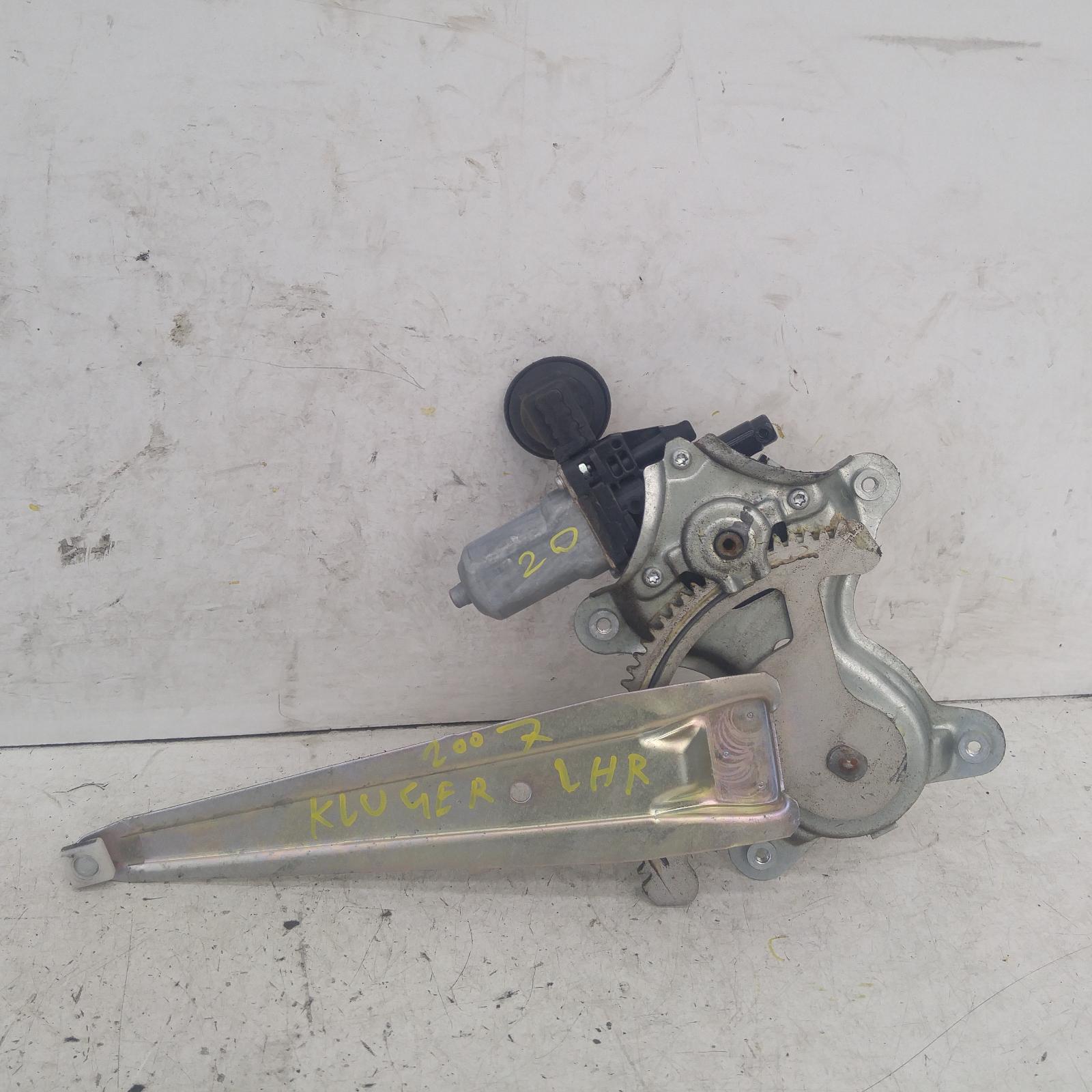 View Auto part Left Rear Wnd Reg/Motor Toyota Kluger 2007