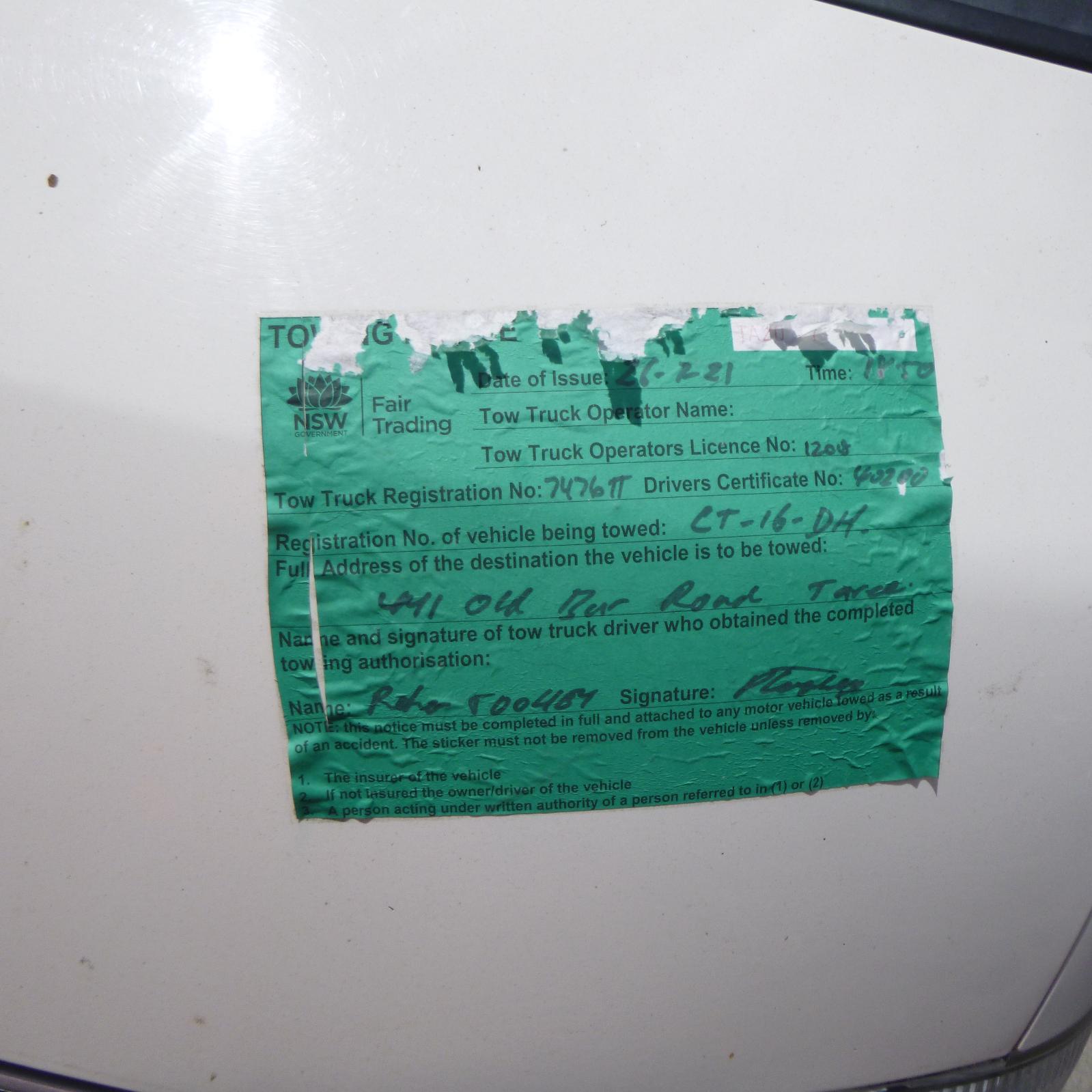 View Auto part Airbag Module/Sensor Toyota Hiace 2019