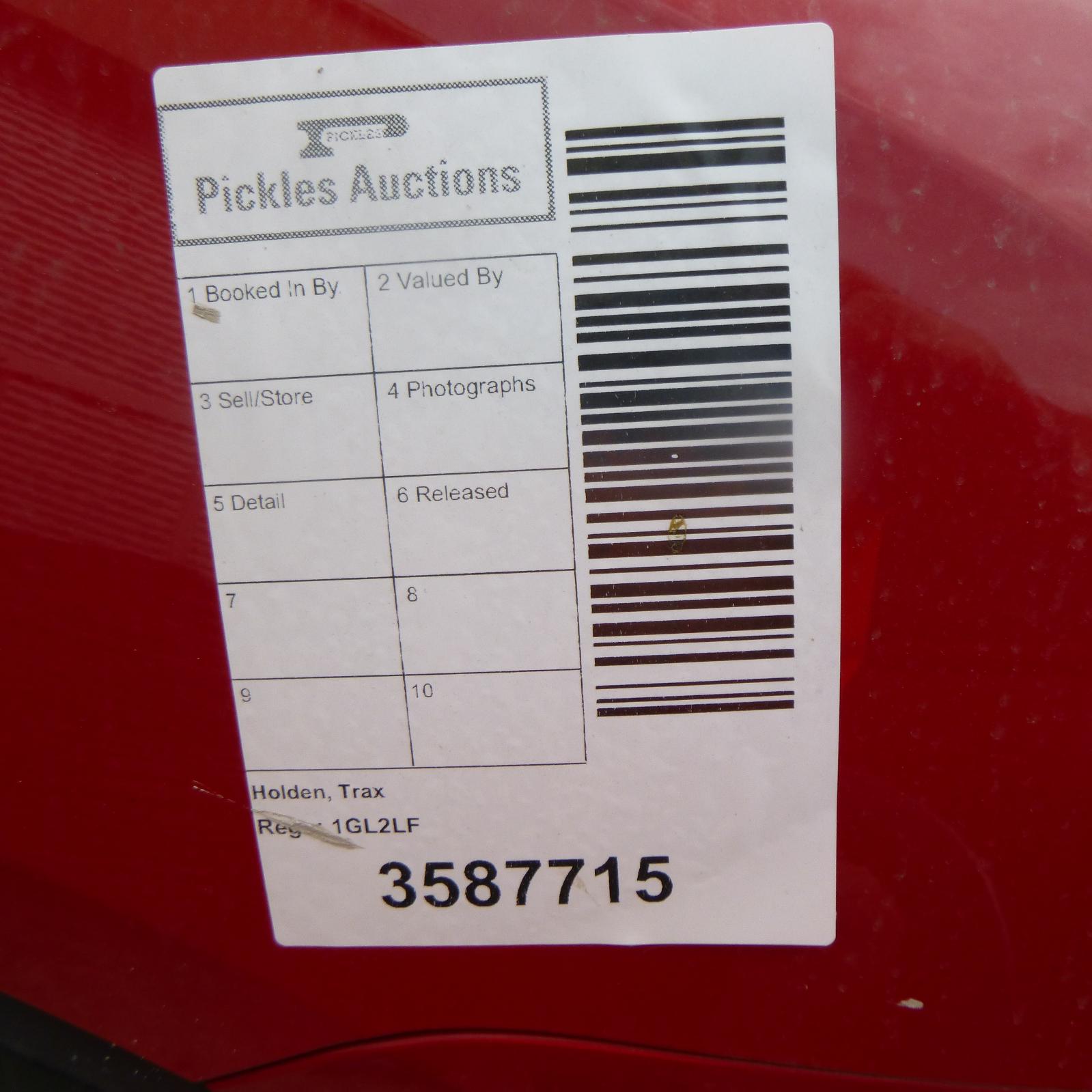 View Auto part Interior Mirror Holden Trax 2015