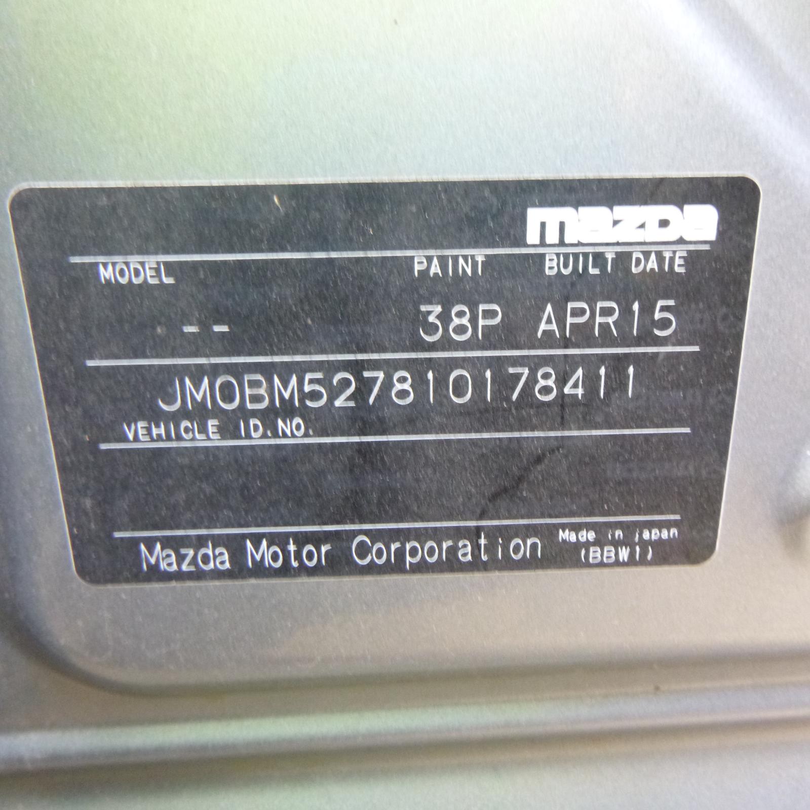 View Auto part Front Bumper Mazda 3 2015