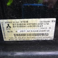 View Auto part A/C Condenser Mitsubishi Lancer 2010