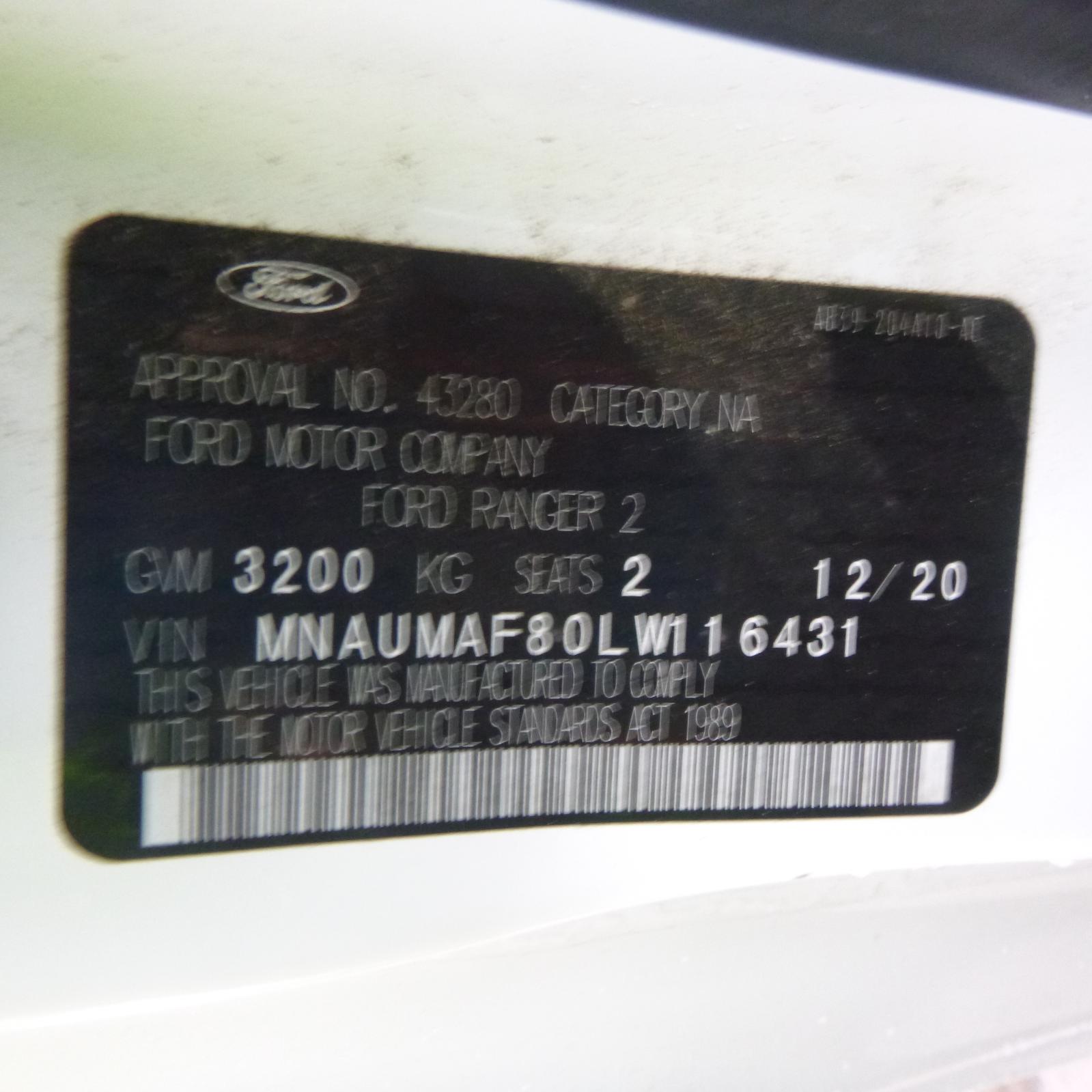 Heater Core/Box Ranger Ford 2020