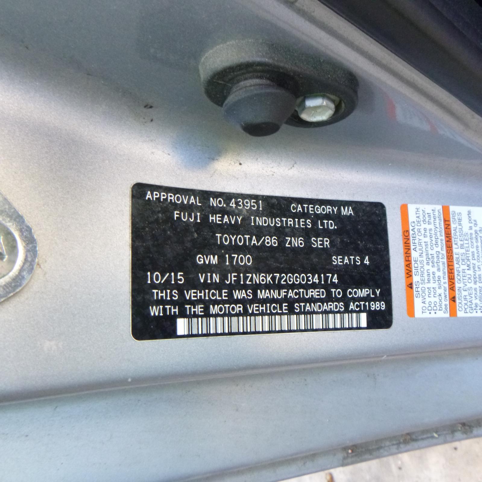 View Auto part A/C Evaporator Toyota 86 2015