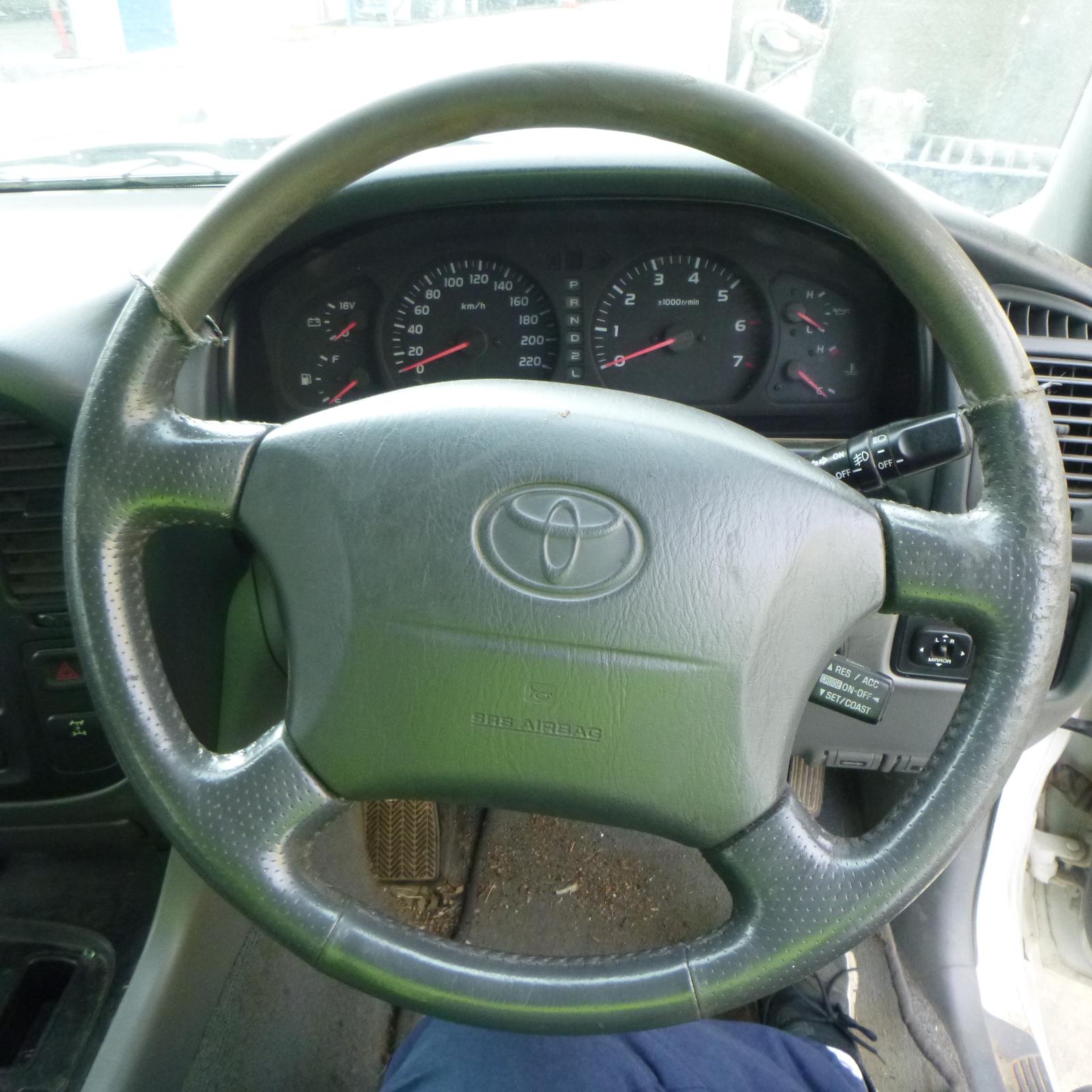 Left Rear Door Window Landcruiser Toyota 2001