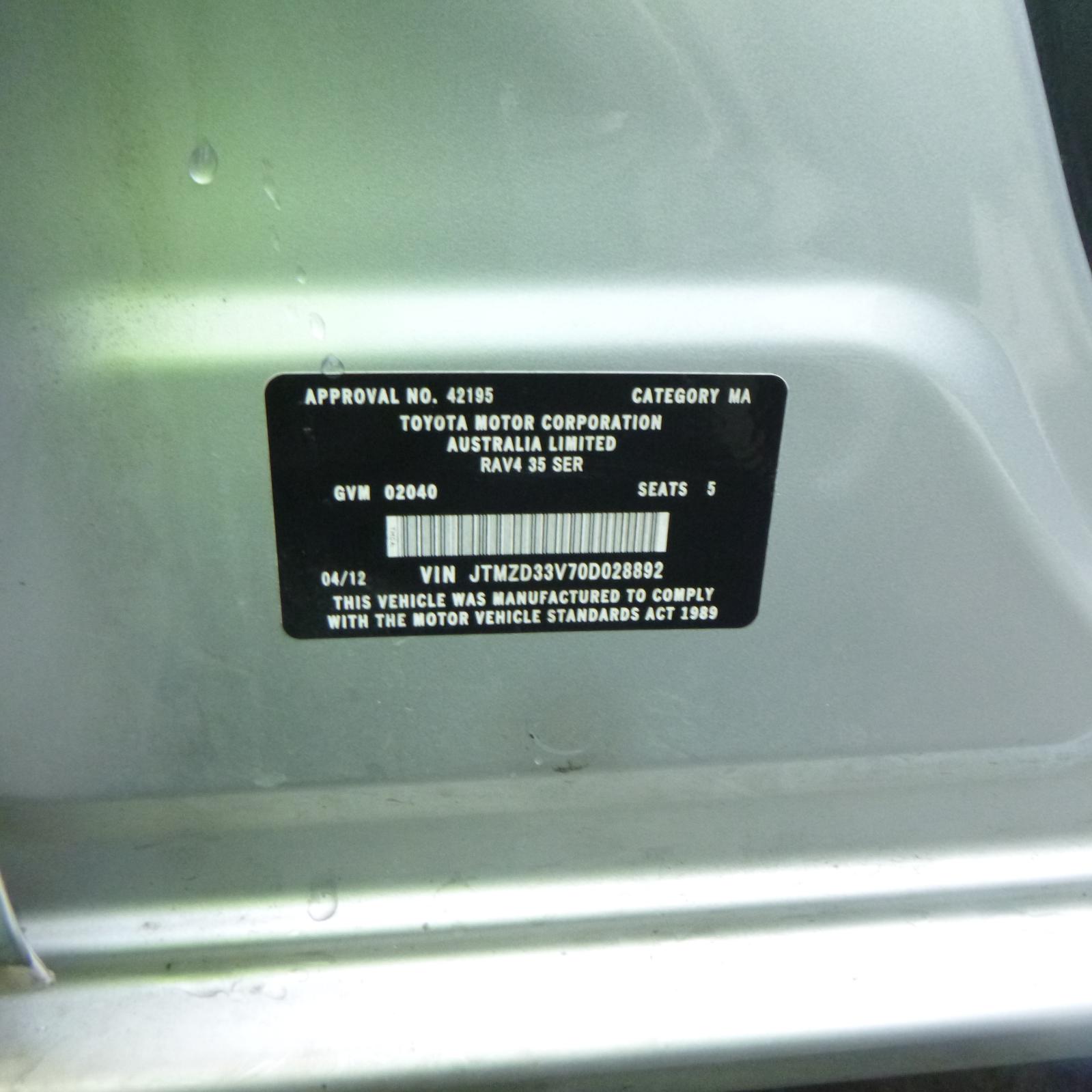 View Auto part Abs Sensor Toyota Rav4 2012