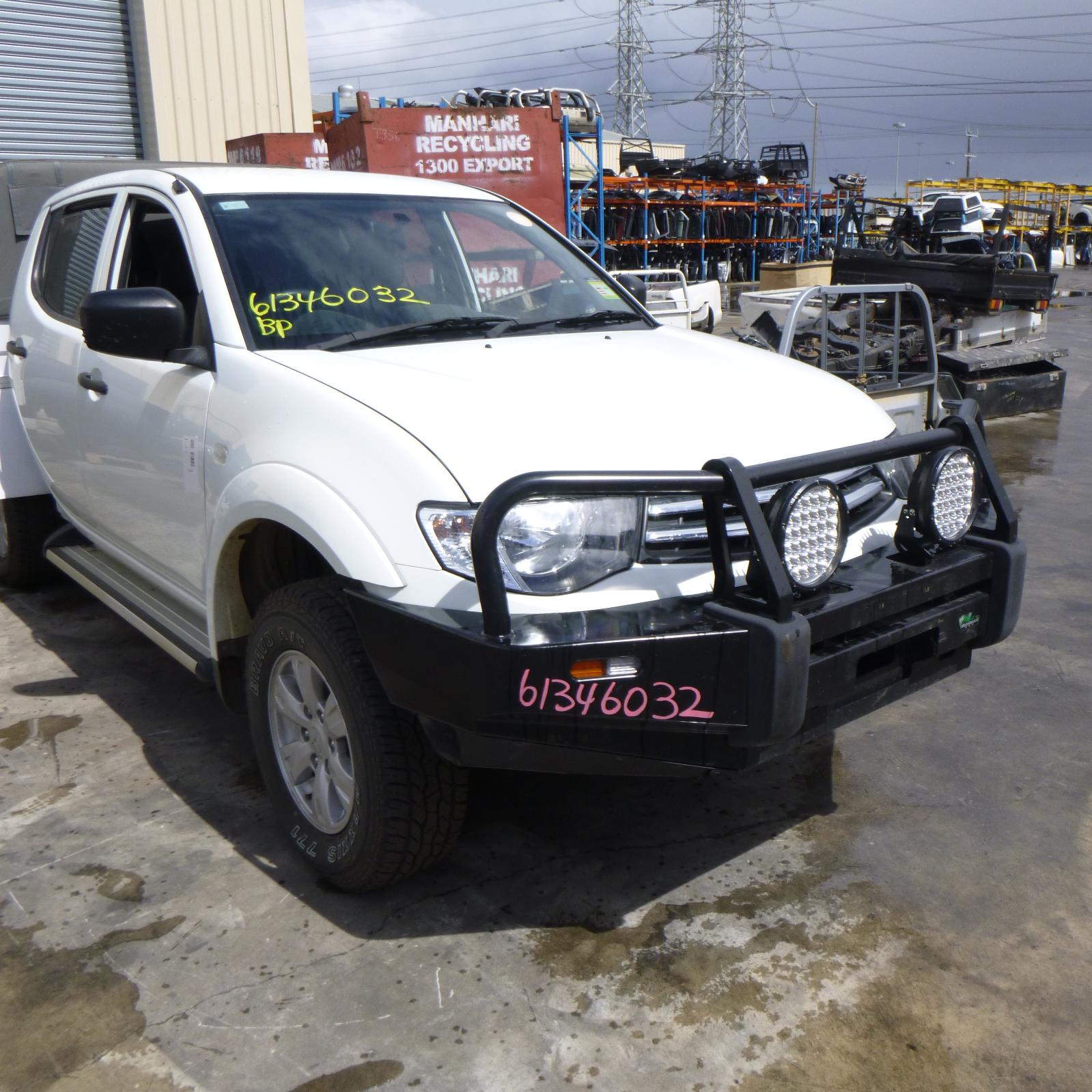 View Auto part Spare Wheel Winch Mitsubishi Triton 2015