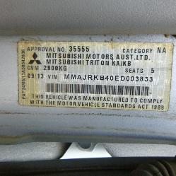 View Auto part Snorkel Mitsubishi Triton 2013