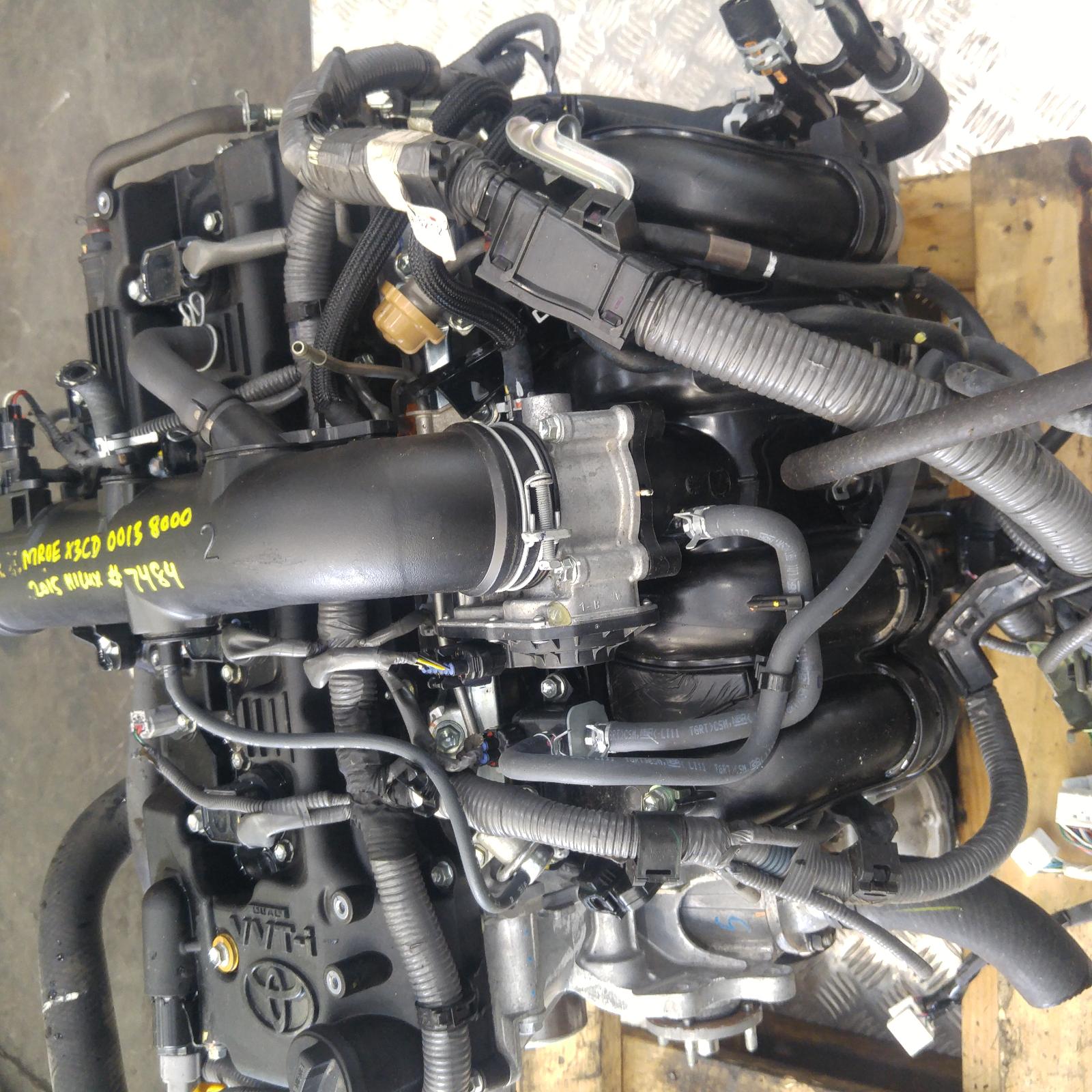 2015 Toyota Hilux Engine View Auto part Engine Toyota Hilux 2015