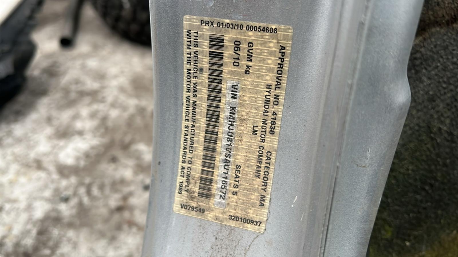 View Auto part Airbag Module/Sensor Hyundai Ix35 2010