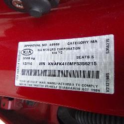 View Auto part Fuel Door / Filler Kia Cerato 2014