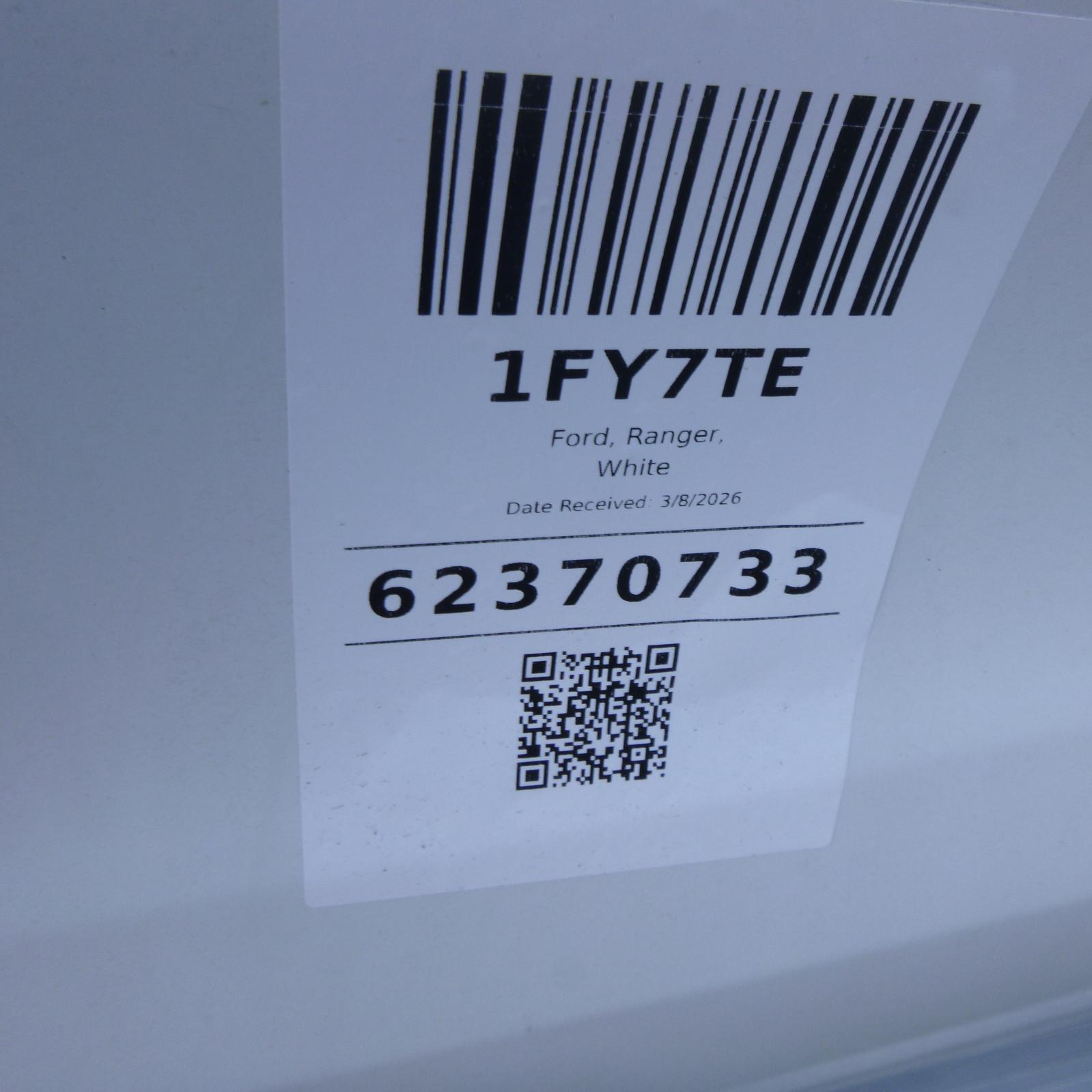 View Auto part Door/Tailgate Seal Ford Ranger 2011