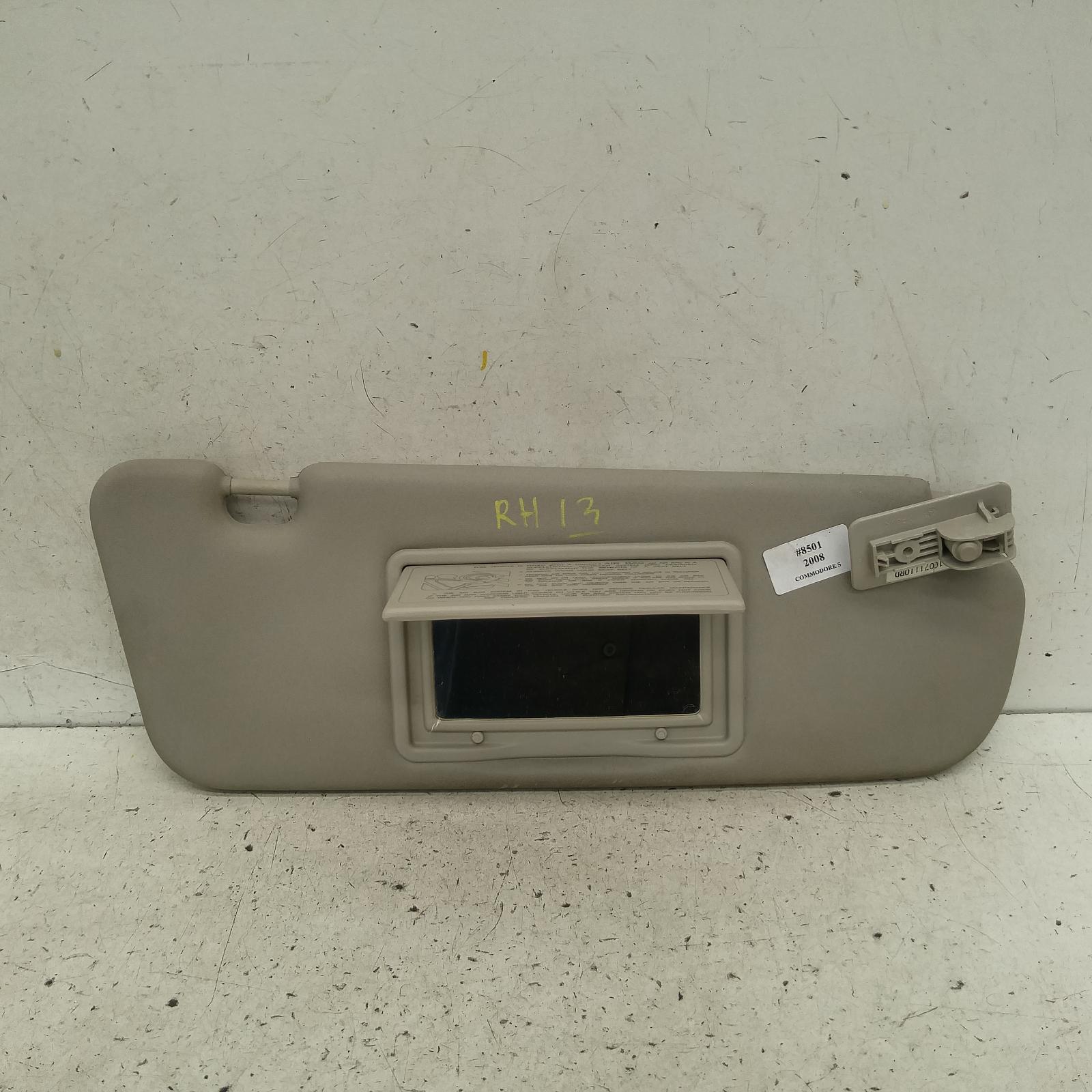 View Auto part Sunvisor Holden Commodore 2008
