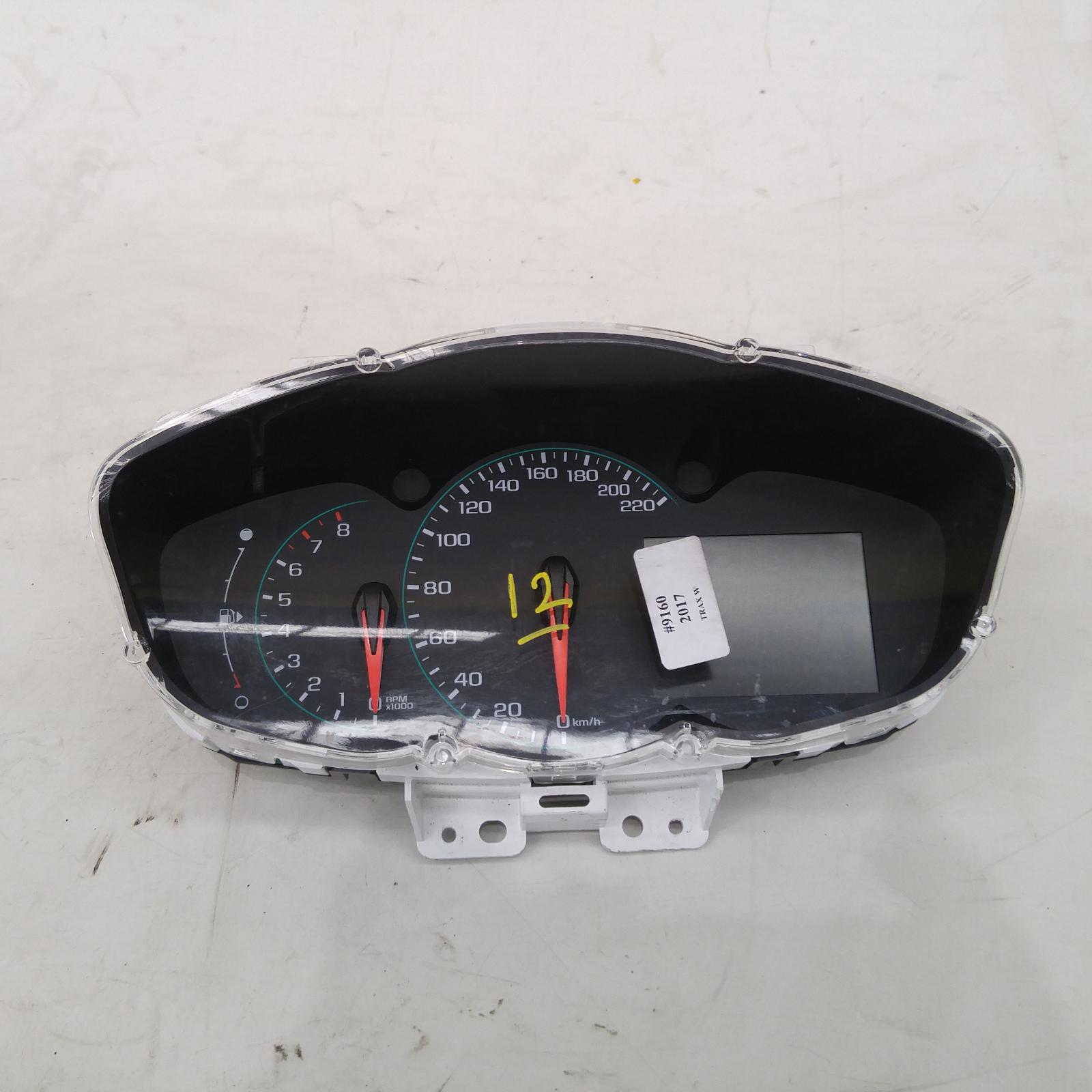 2017 Holden Trax Instrument Cluster View Auto part Instrument Cluster Holden Trax 2017