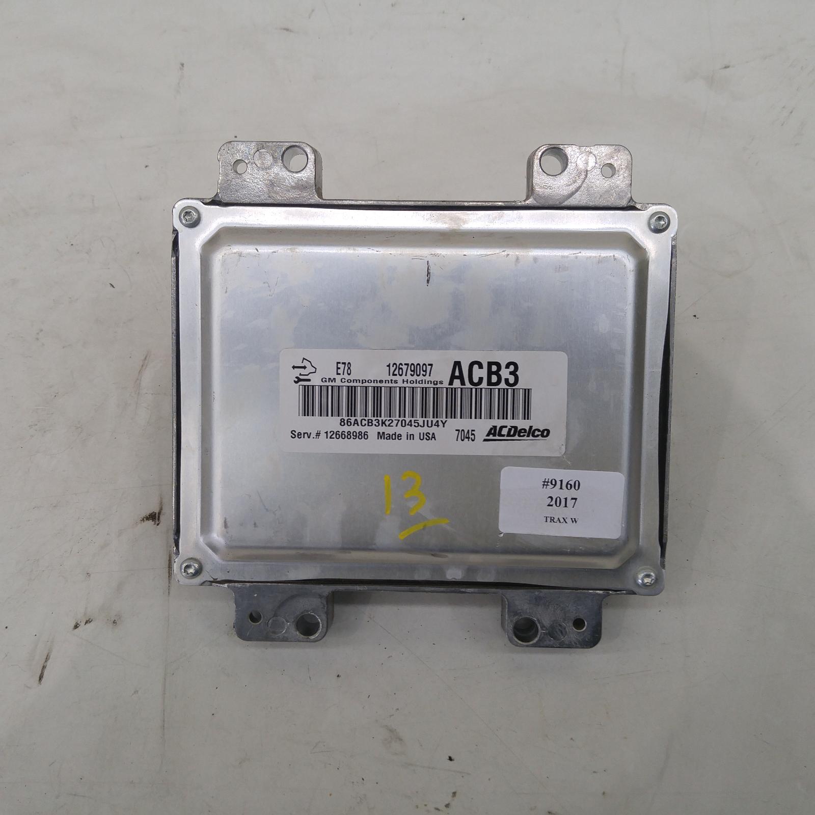 2017 Holden Trax Ecu View Auto part Ecu Holden Trax 2017