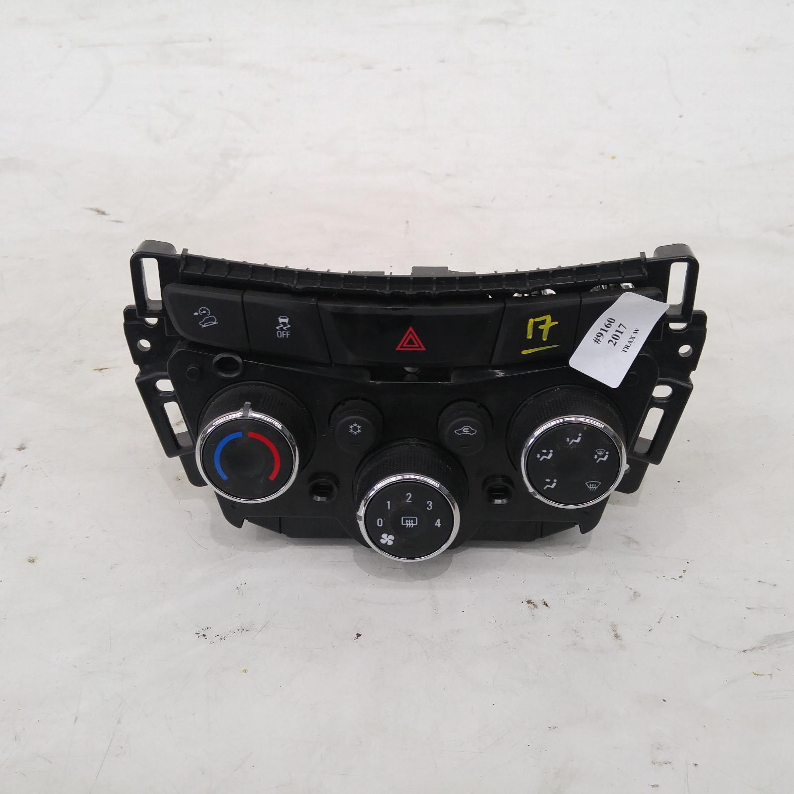 View Auto part Heater/Ac Controls Holden Trax 2017