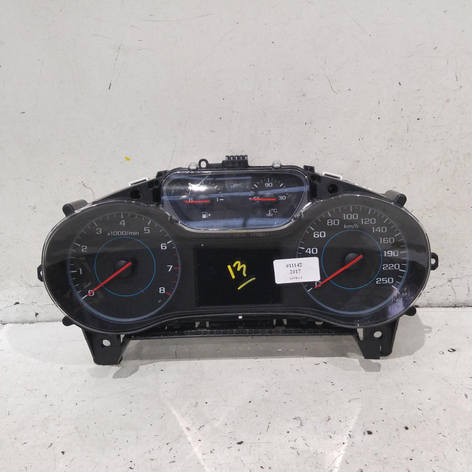 2017 Holden Astra Instrument Cluster View Auto part Instrument Cluster Holden Astra 2017