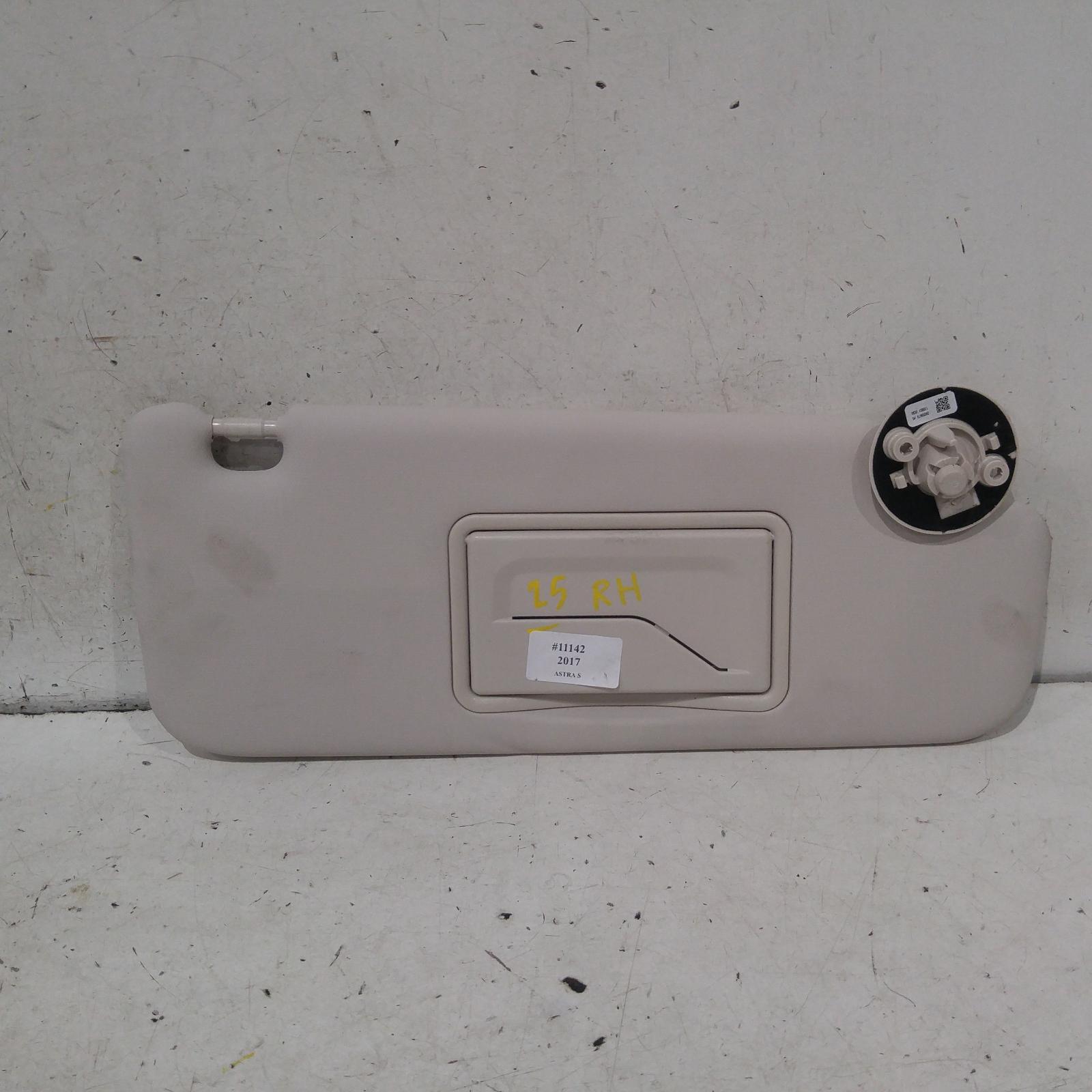 2017 Holden Astra Sunvisor View Auto part Sunvisor Holden Astra 2017