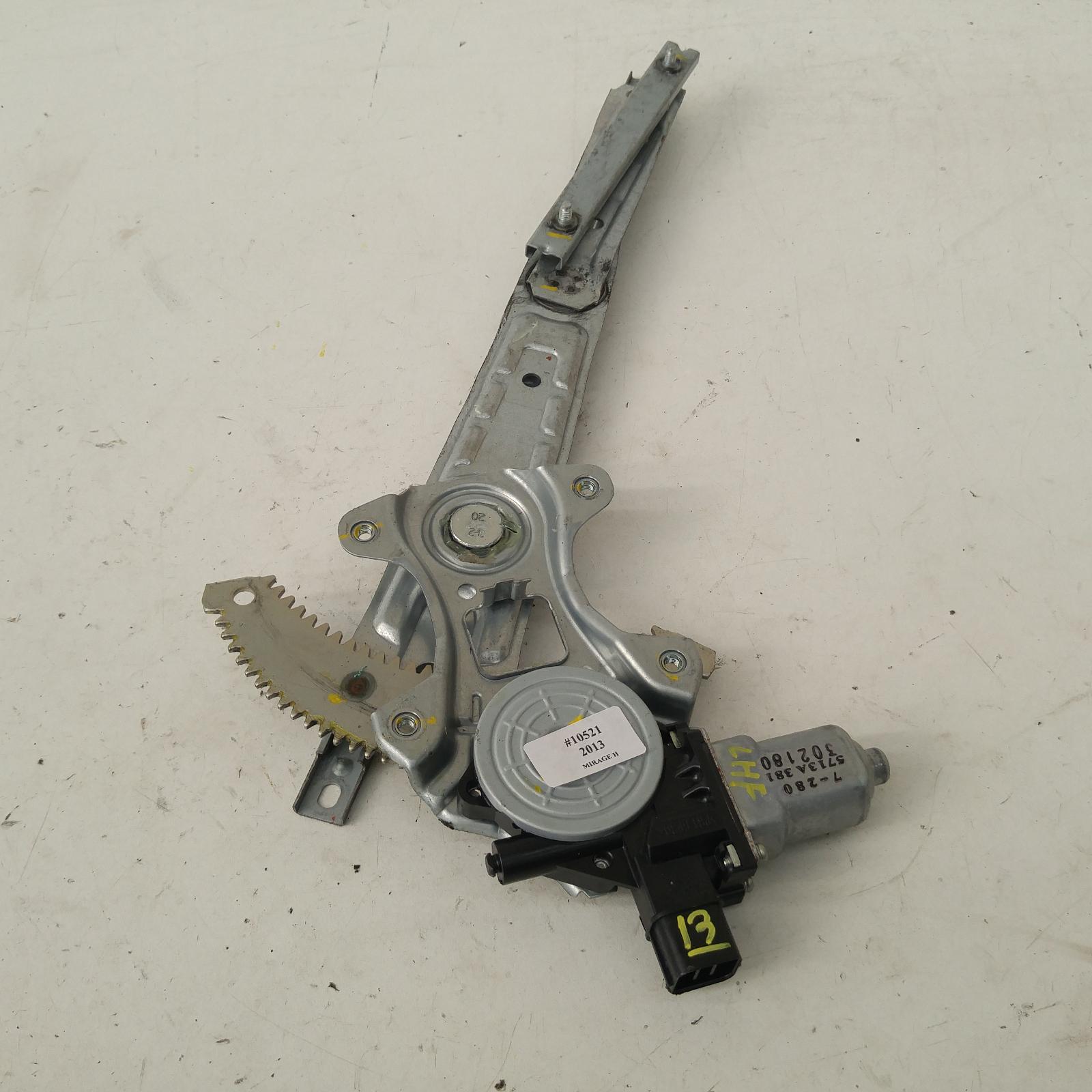 View Auto part Left Front Window Reg/Motor Mitsubishi Mirage 2013