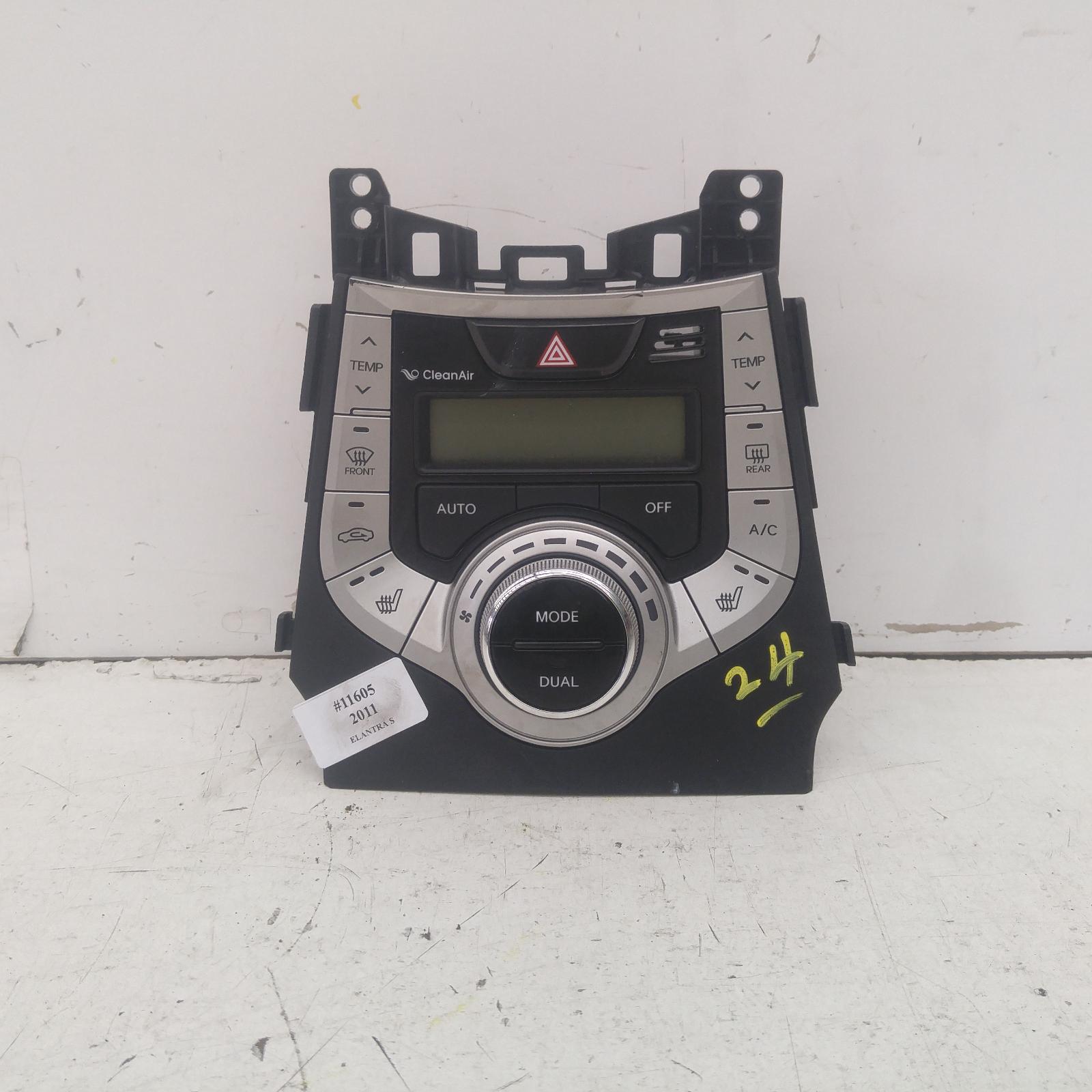 View Auto part Heater/Ac Controls Hyundai Elantra 2011