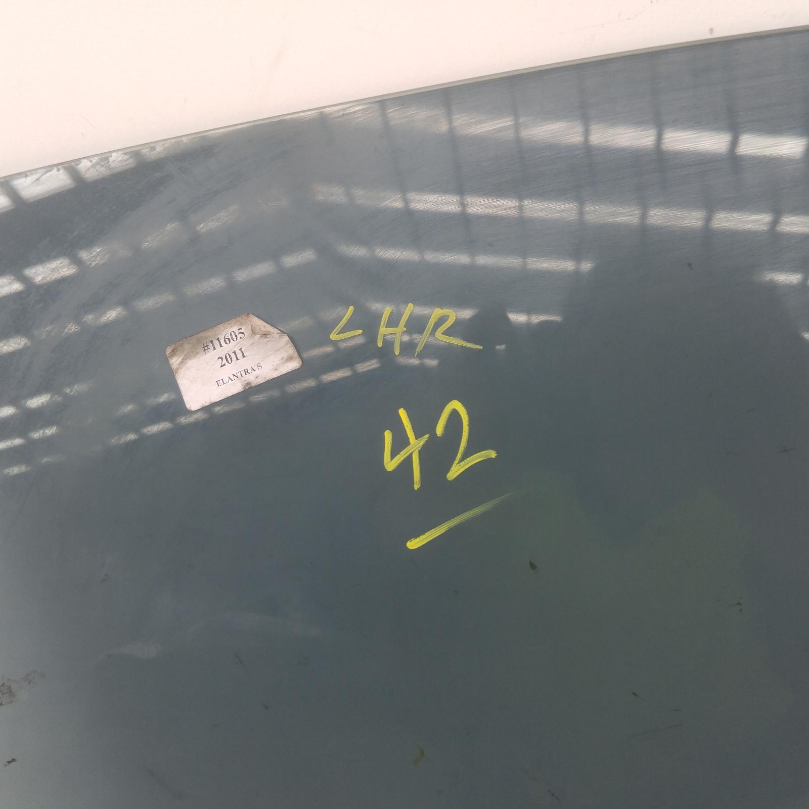 View Auto part Left Rear Door Window Hyundai Elantra 2011