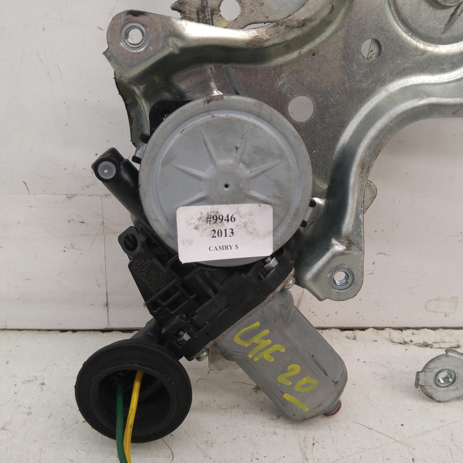 View Auto part Left Front Window Reg/Motor Toyota Camry 2013