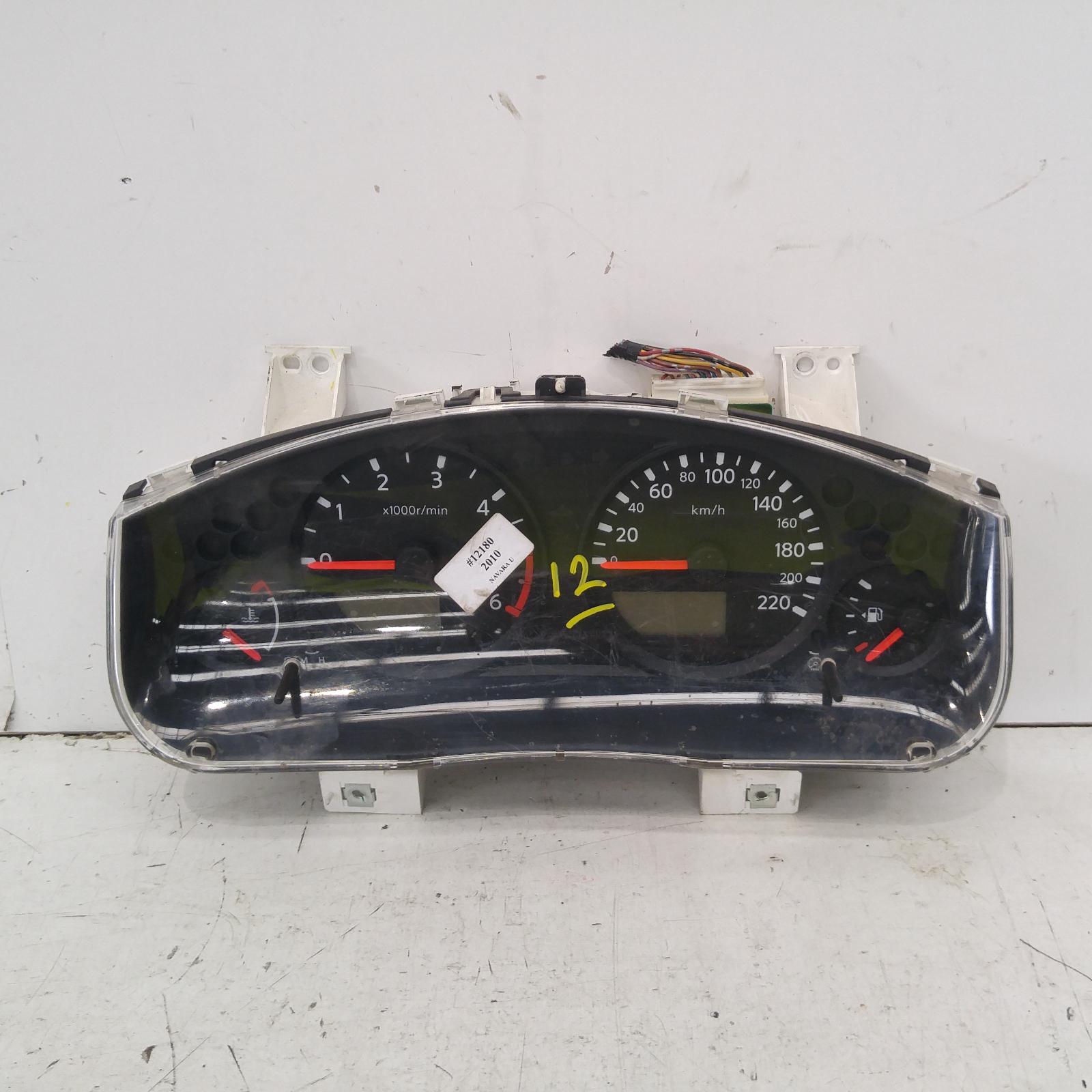 View Auto part Instrument Cluster Nissan Navara 2010