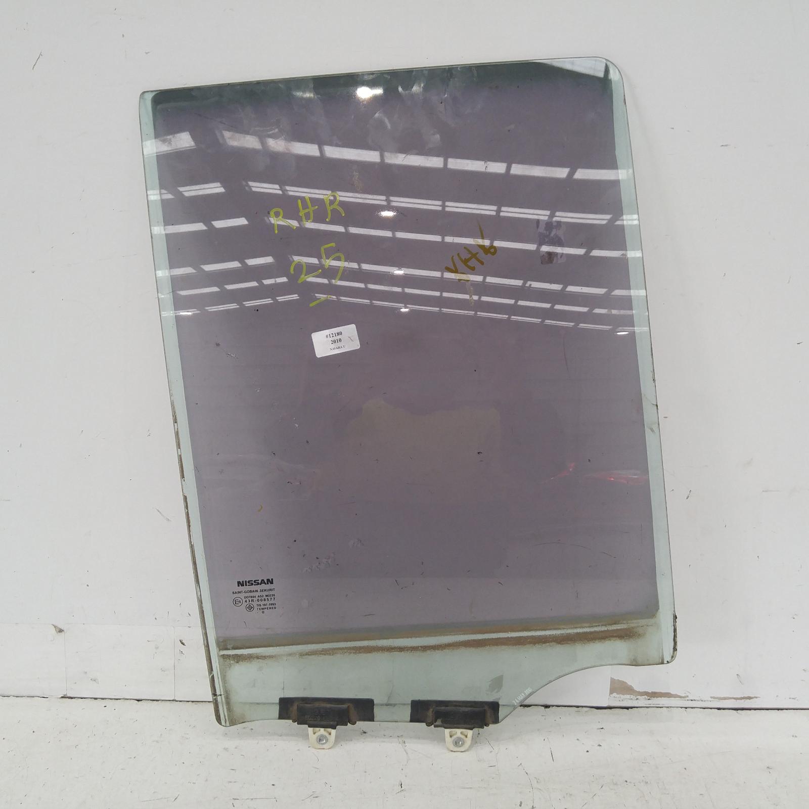 View Auto part Right Rear Door Window Nissan Navara 2010