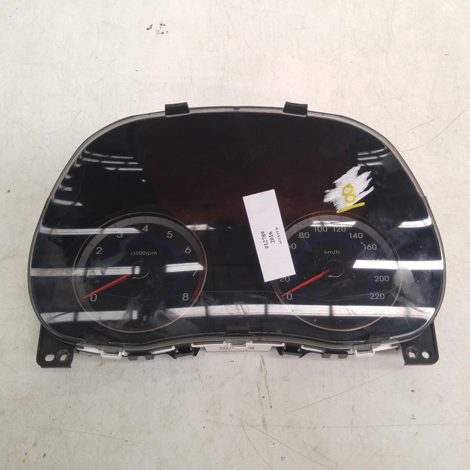 Instrument Cluster Accent Hyundai 2016