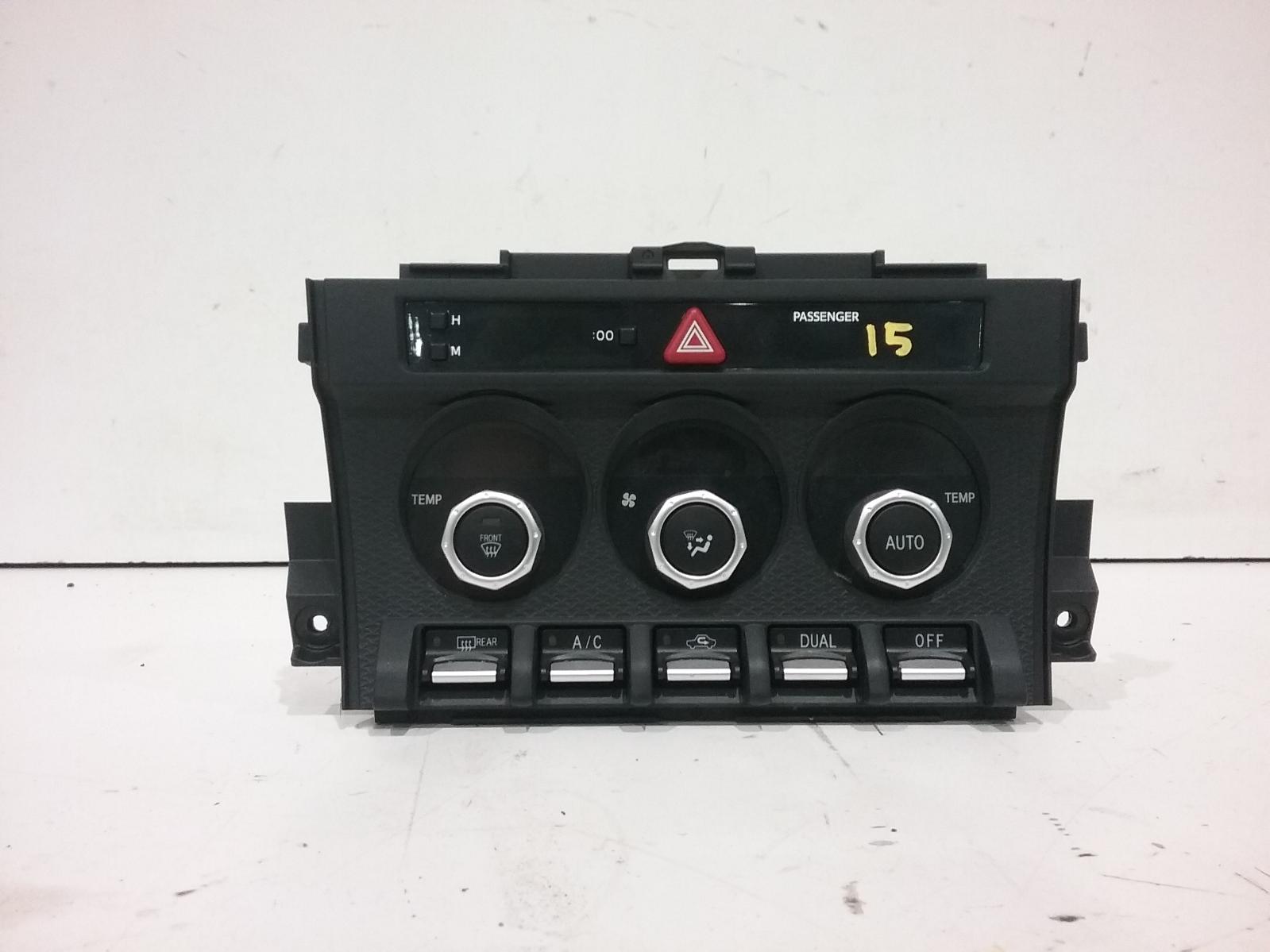 2015 Toyota 86 Heater/Ac Controls View Auto part Heater/Ac Controls Toyota 86 2015