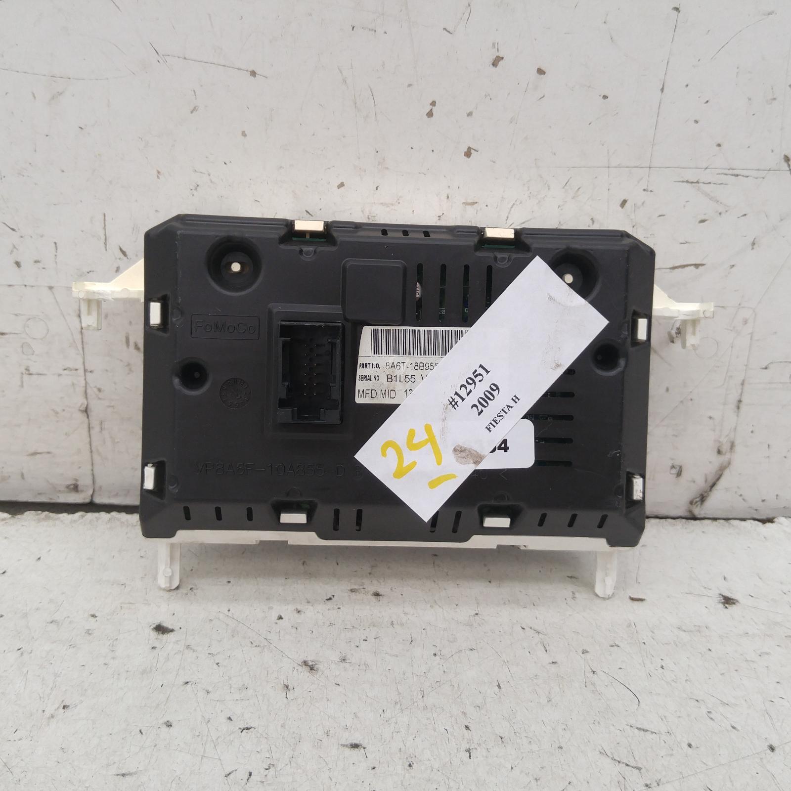 View Auto part Clock Ford Fiesta 2009