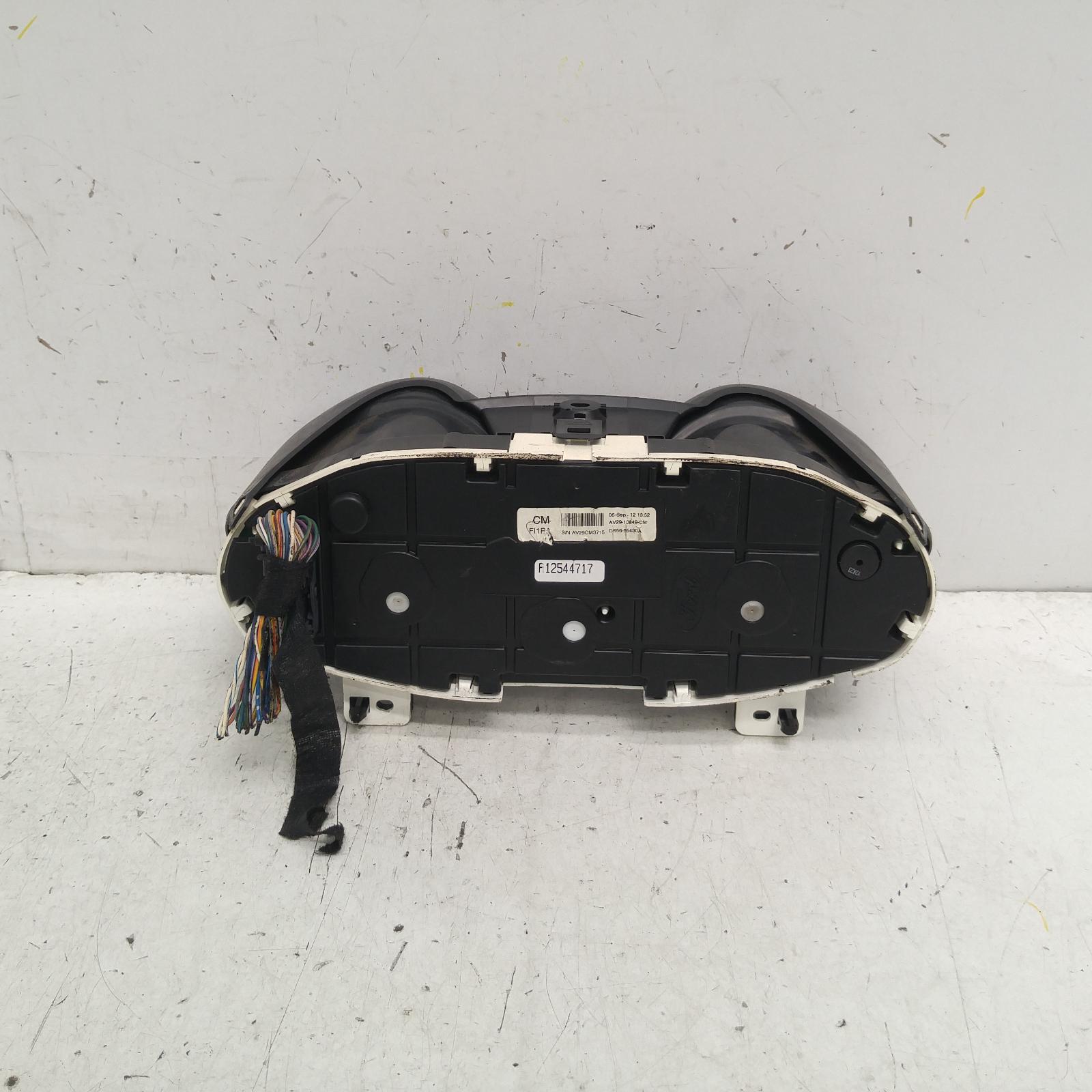 View Auto part Instrument Cluster Ford Fiesta 2012