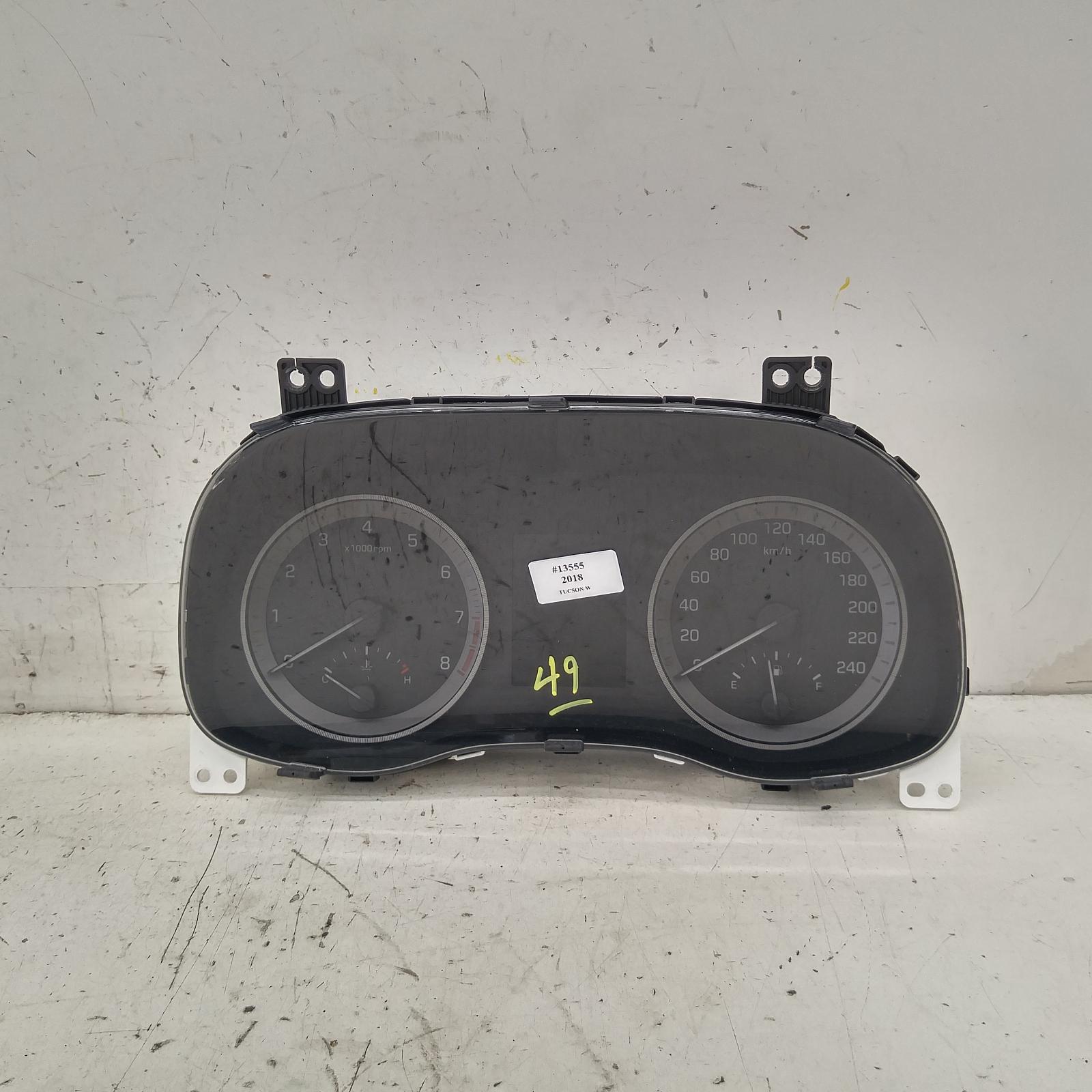 Instrument Cluster Tucson Hyundai 2018