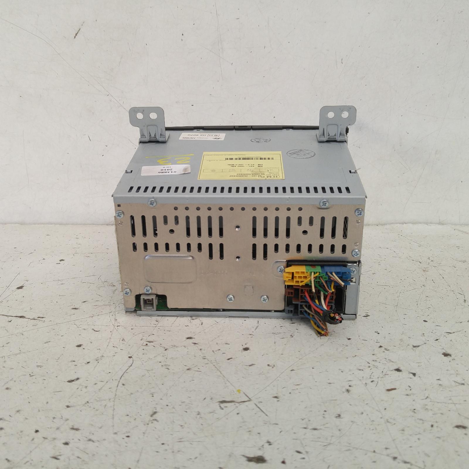 View Auto part Radio/Cd/Dvd/Sat/Tv Hyundai I30 2010