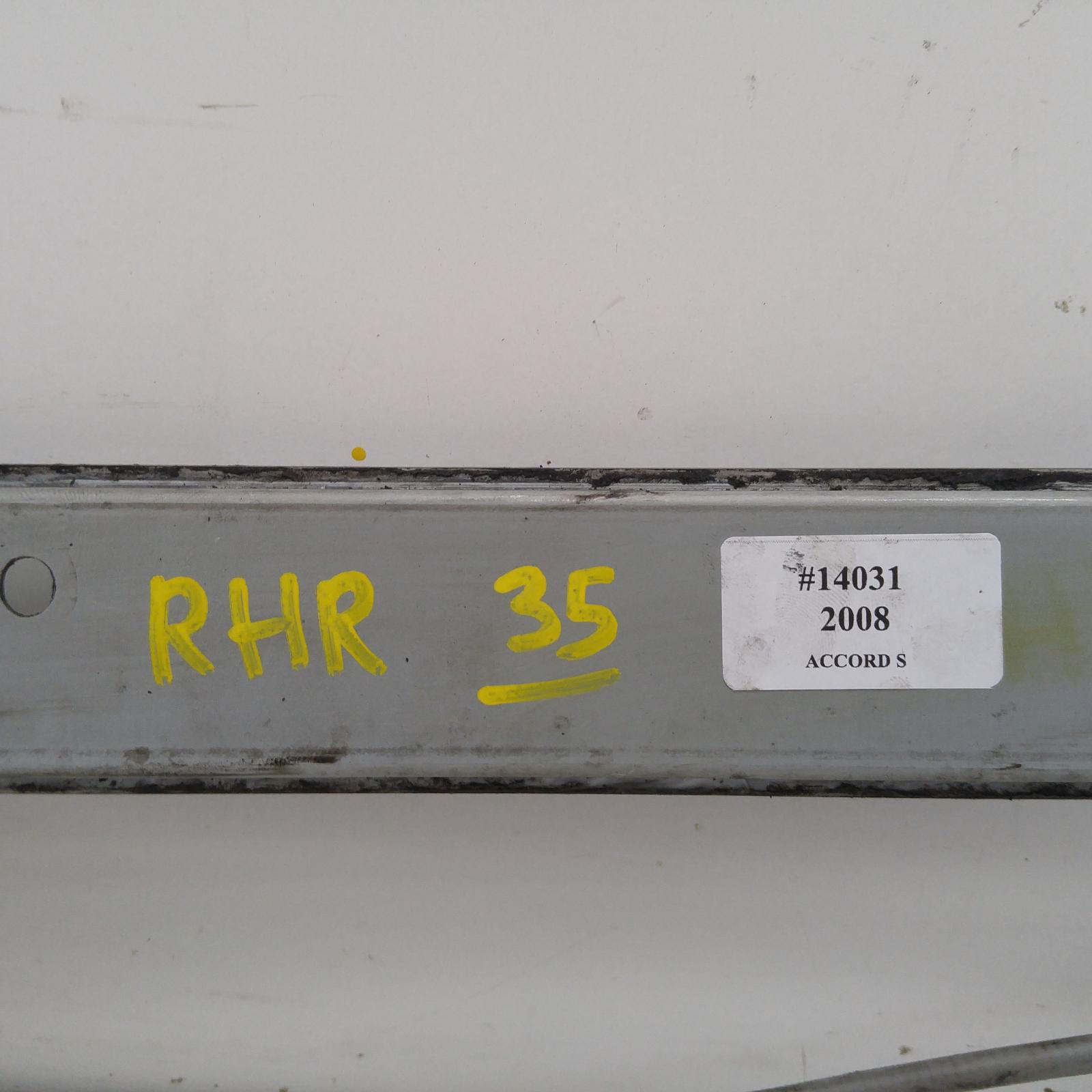 View Auto part Right Rear Wnd Reg/Motor Honda Accord 2008