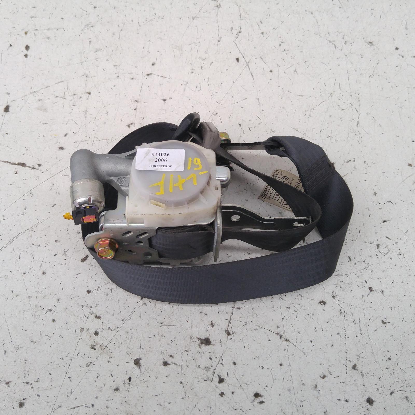 View Auto part Seatbelt/Stalk Subaru Forester 2006