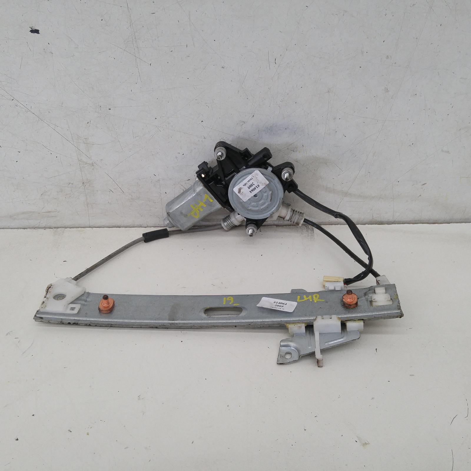 View Auto part Left Rear Wnd Reg/Motor Mazda Tribute 2005