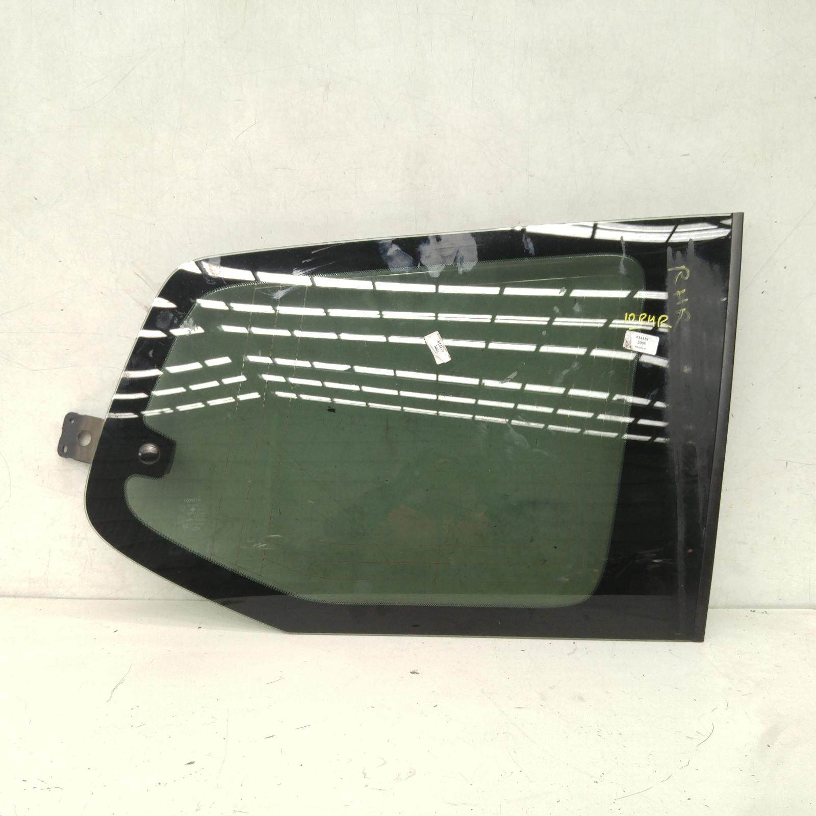 View Auto part Right Rear Side Glass Toyota Prado 2004