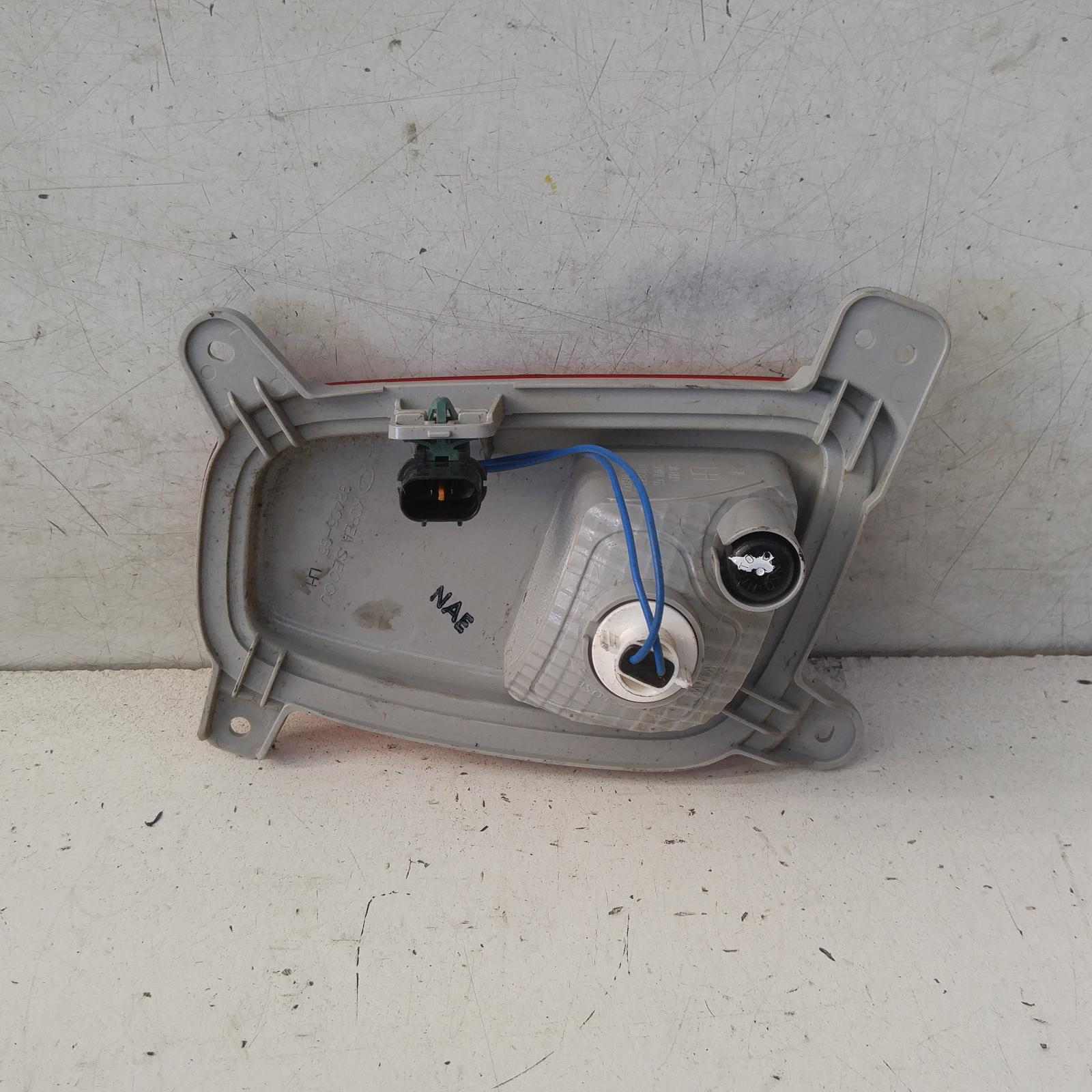 2018 Kia Picanto Left Taillight View Auto part Left Taillight Kia Picanto 2018