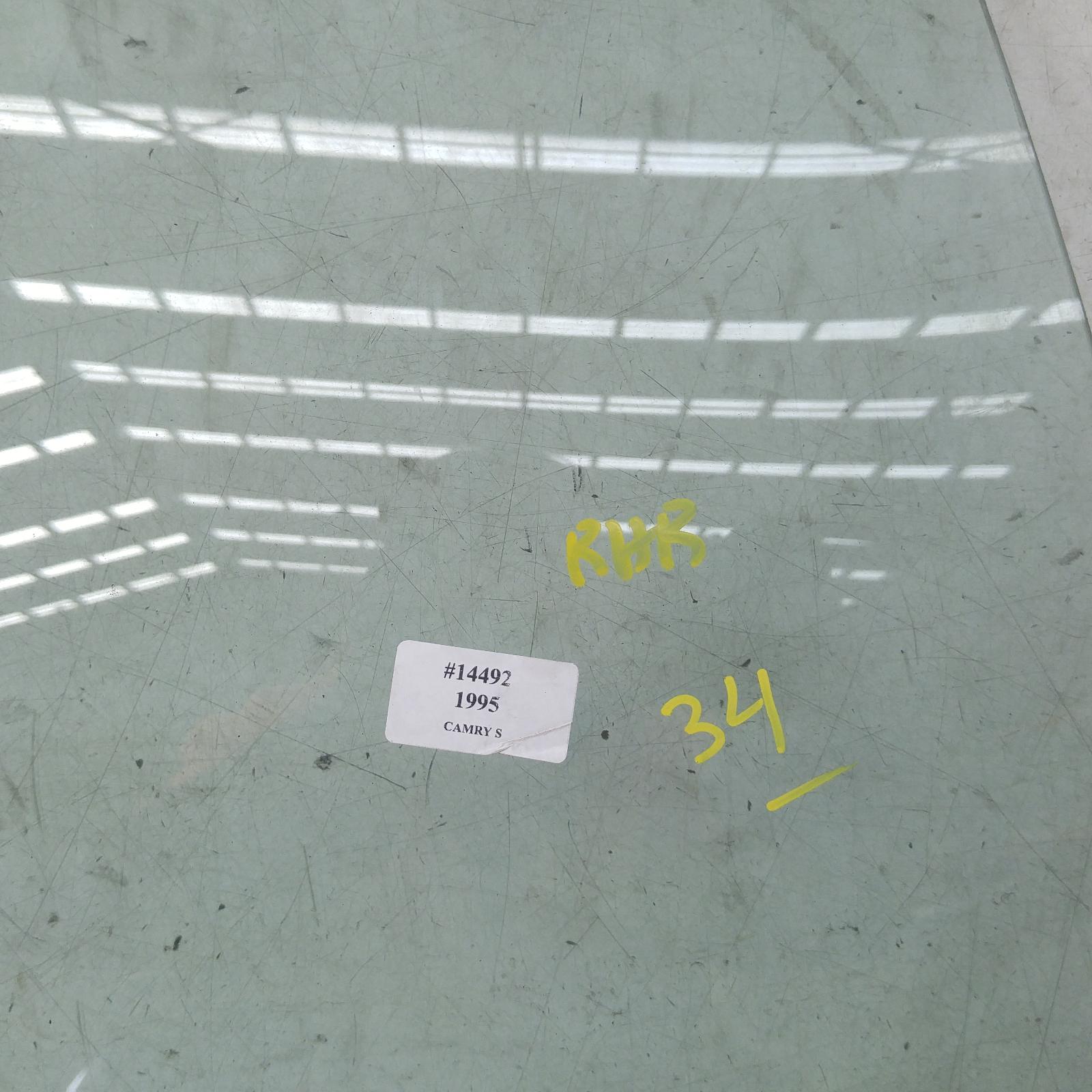 View Auto part Right Rear Door Window Toyota Camry 1995