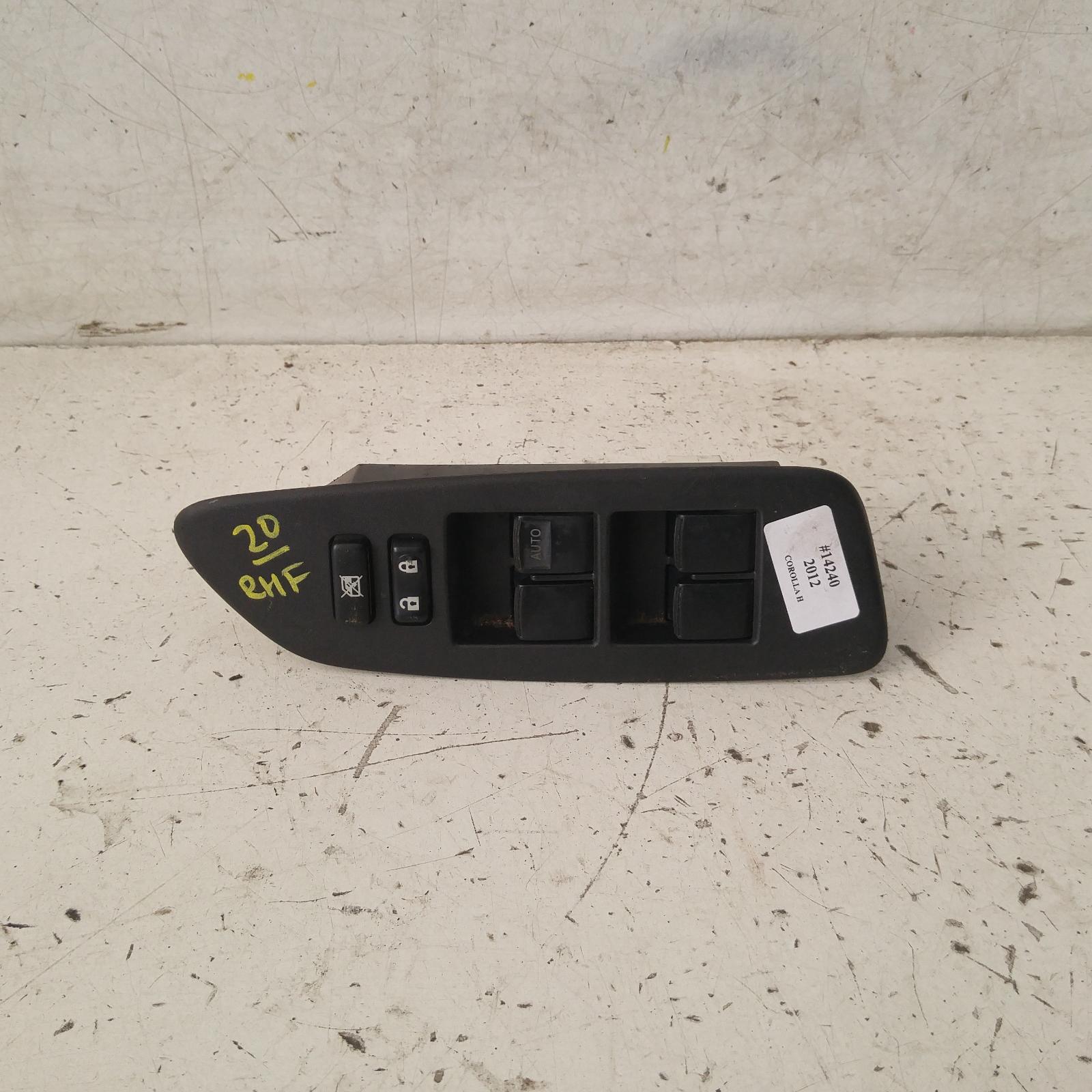2012 Toyota Corolla Pwr Dr Wind Switch View Auto part Pwr Dr Wind Switch Toyota Corolla 2012