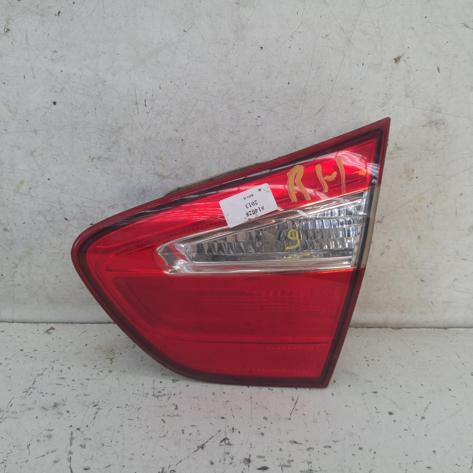 View Auto part Rear Garnish Kia Rio 2013